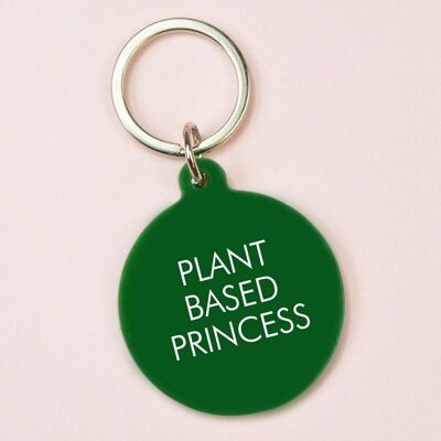 Porte-clés princesse à base de plantes