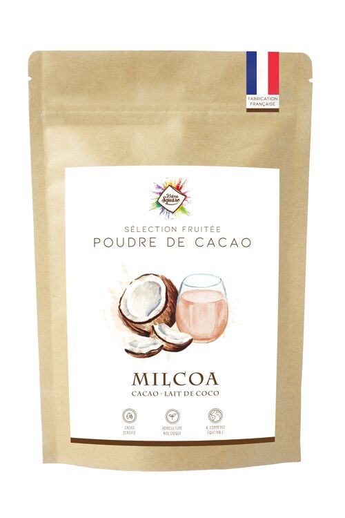Milcoa - Cacao et lait de coco
