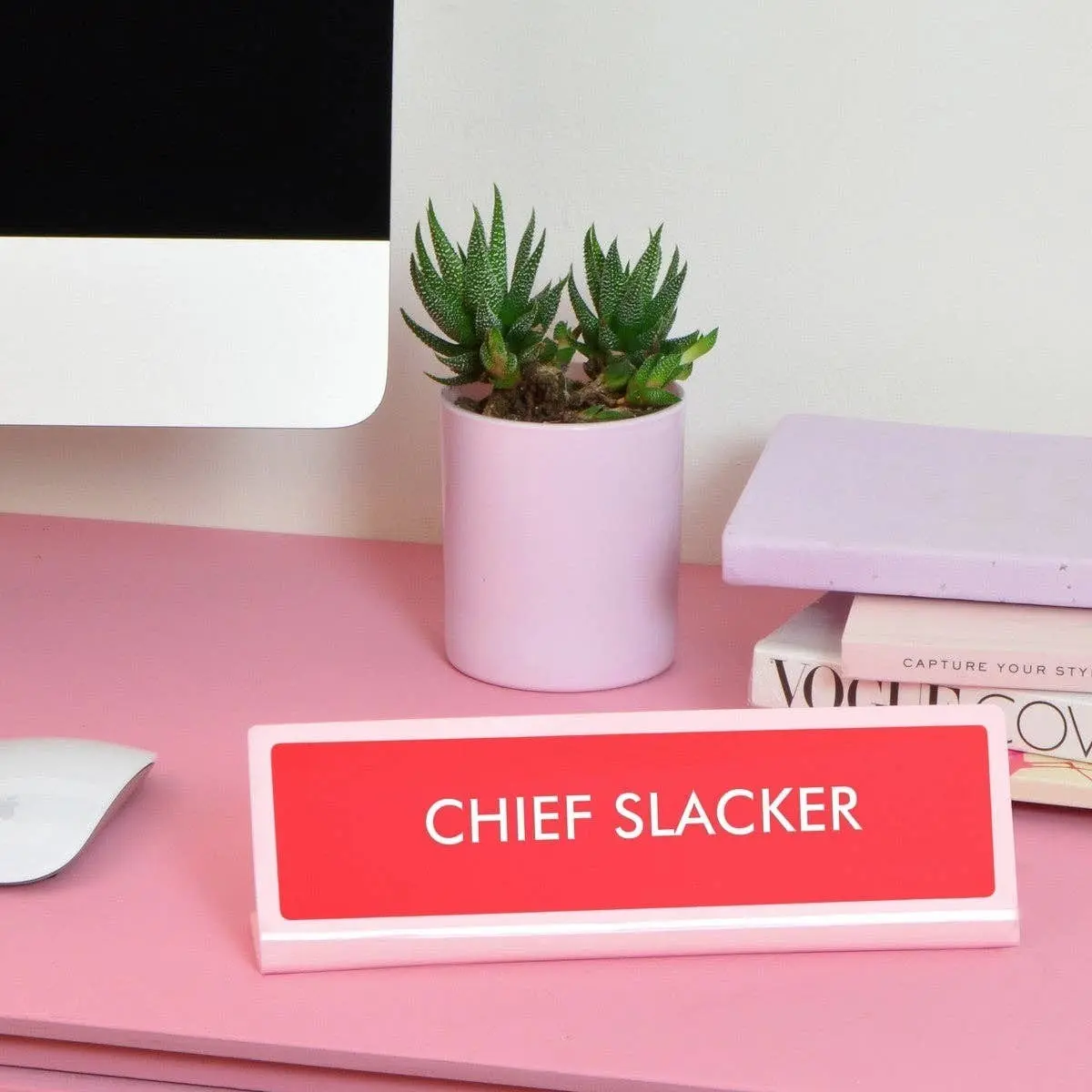 Achat Plaque de bureau Chief Slacker en gros