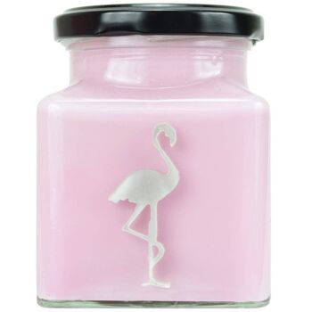 Candy Shop Bougie Flamant Rose Classique