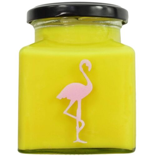 Banana Pancakes Classic Flamingo Candle