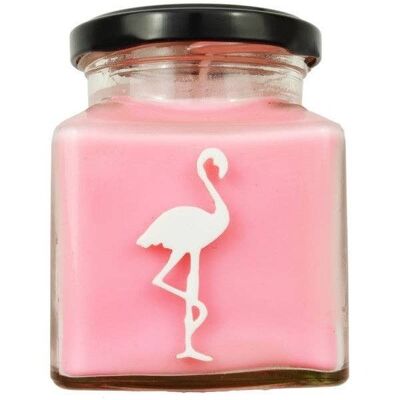 Granatapfel & Feige Klassische Flamingo-Kerze