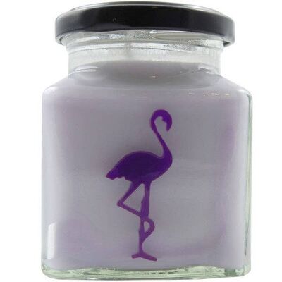 Parma Violets Klassische Flamingo-Kerze