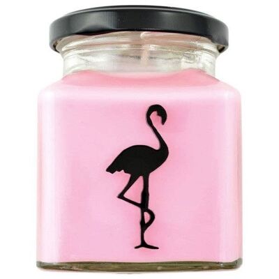 Pink Lemonade Klassische Flamingo-Kerze