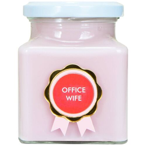 Cafe Latte Office Wife Rosette Candle