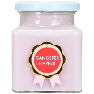 Marshmallow Gangster Napper Rosette Candle