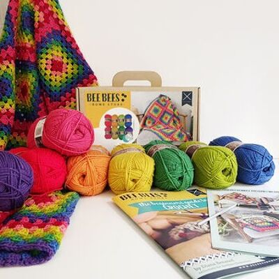 Beebees Homestore Diy Crochet Your Own Manta Bright Kit