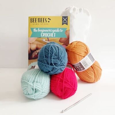 Beebees Homestore Kit de printemps pour apprendre à crocheter