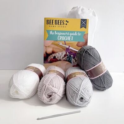 Beebees Homestore Learn To Crochet Winter Kit