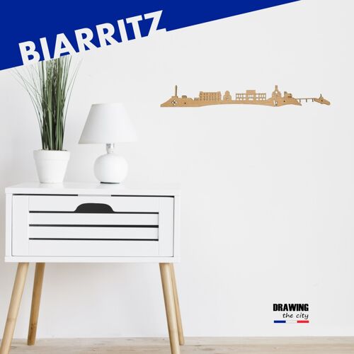 Biarritz skyline bois
