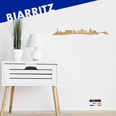 Biarritz skyline woods