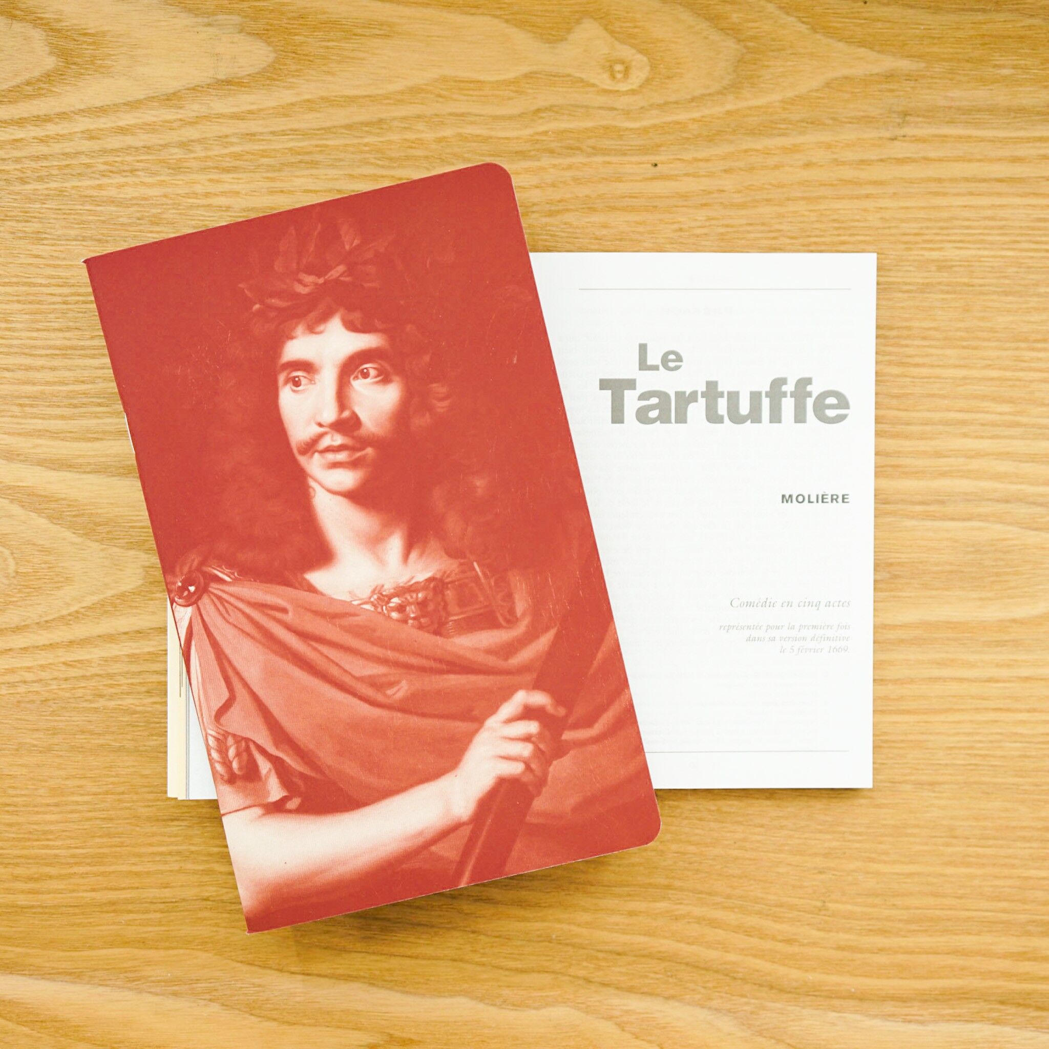 Quaderno A5 - Scrittore Molière - 64 pagine a righe