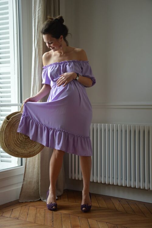 Robe Valentine lilas