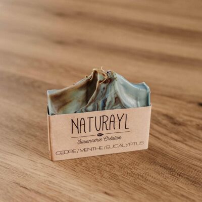 Savon Cèdre / Menthe / Eucalyptus