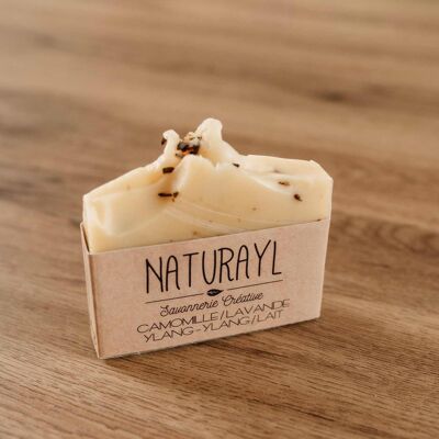Camomilla / Lavanda / Ylang-Ylang / Sapone al latte di capra