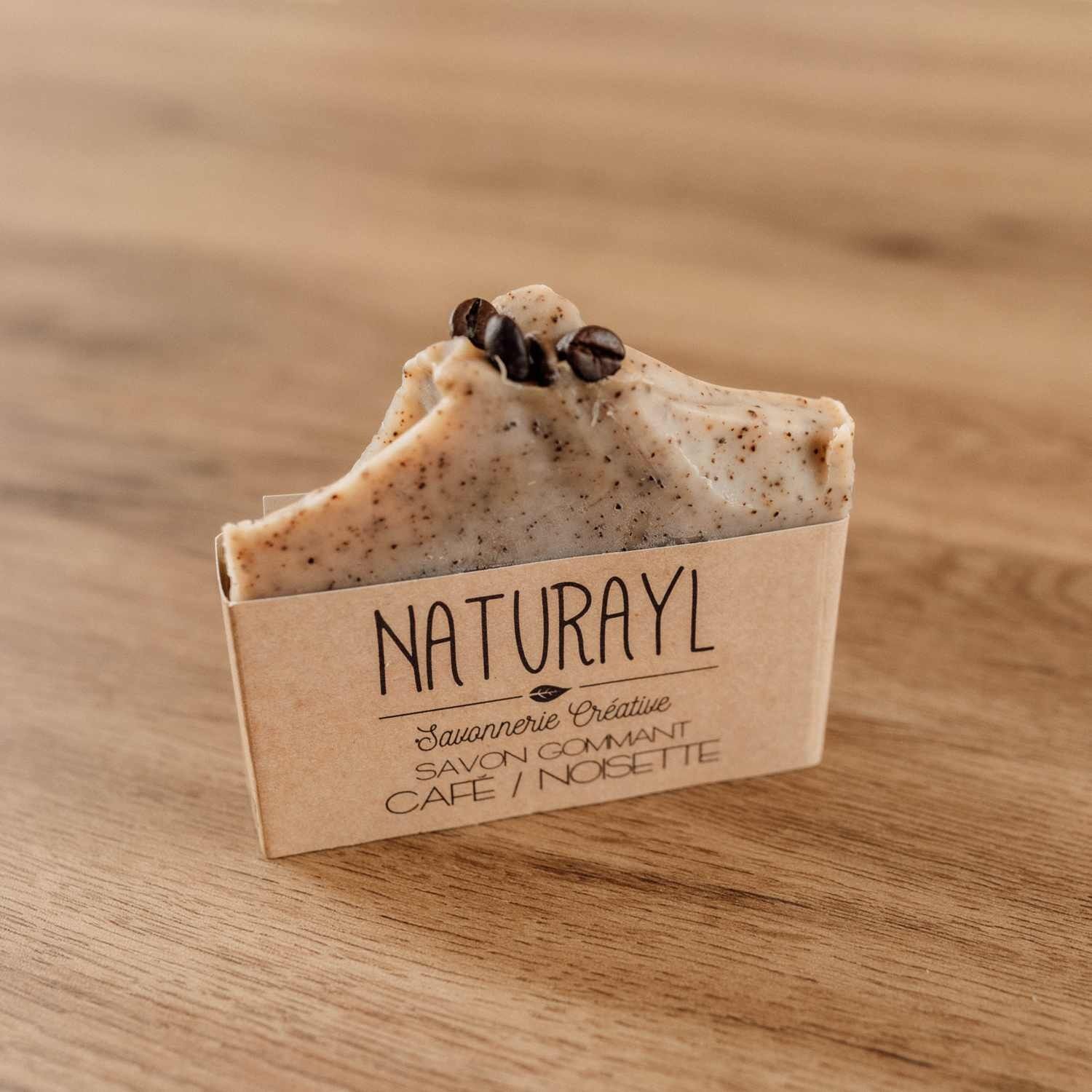 Kaffee-/Haselnuss-Peeling-Seife