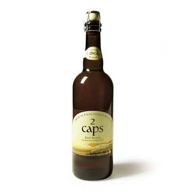 Blond beer from 2 Caps - 6% Alc