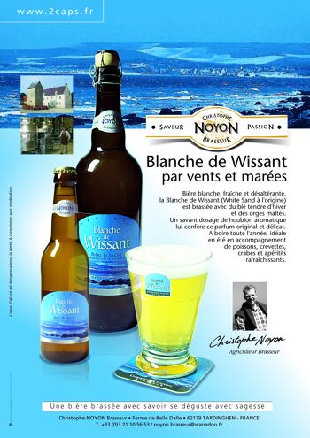Bière Blanche de Wissant - 4.5% Alc 2