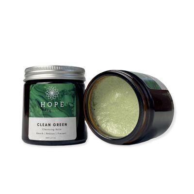 (60ml) CLEAN GREEN - Cleansing Balm