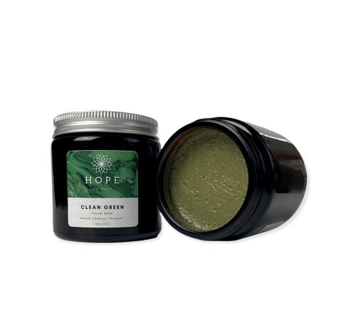 (120ml) CLEAN GREEN - Facial Mask