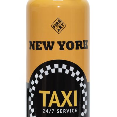 Taxi blusser d'art de feu New York