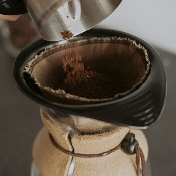 Filtre à café en coton bio grand format (6-12 tasses) 2