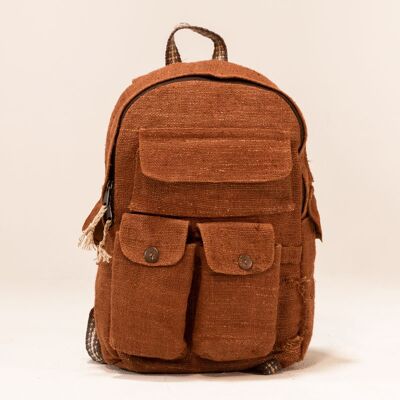 Multi-pocket backpack