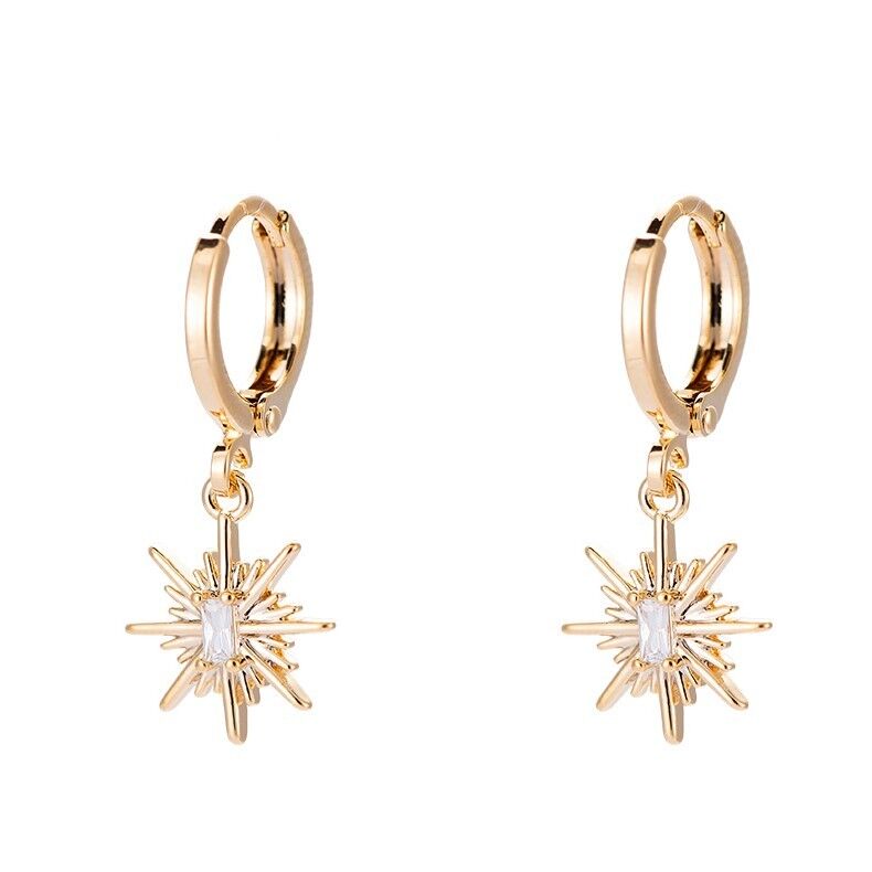 Mini orecchini a cerchio Sunshine XL