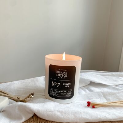 Bergamot Sandal scented candle