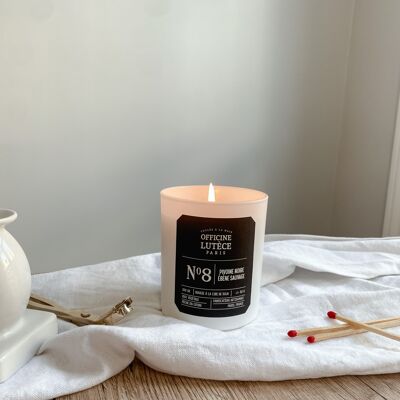 Black Peony Scented Candle Wild Ebony