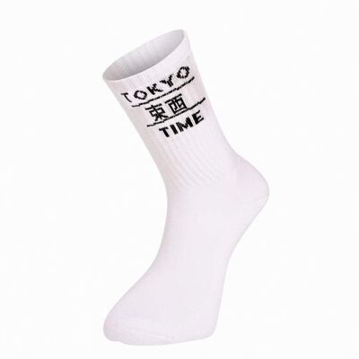 Tokyo Time Heritage Socks 2PK - White