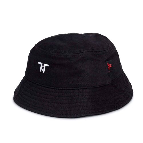 Tokyo Time Bucket Hat - Black