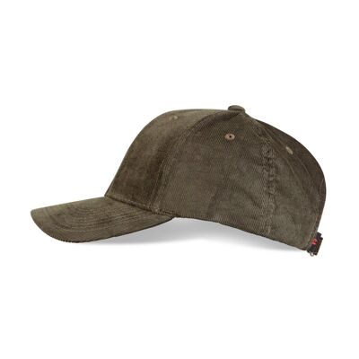 Tokyo Time Base Cord Cap - Olive