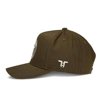 Casquette Tokyo Time Core - Vert Militaire/Blanc 2