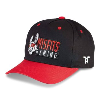 Casquette Tokyo Time "Misfits Gaming" Collab - Rouge/Noir 1