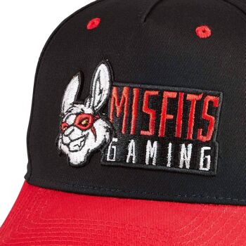 Casquette Tokyo Time "Misfits Gaming" Collab - Rouge/Noir 2