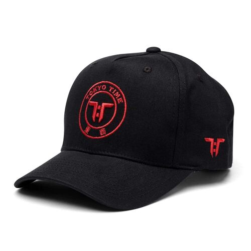 Tokyo Time Core Cap - Black/Red