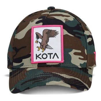 Casquette Tokyo Time "KOTA" Collab - Camouflage/Rose 1