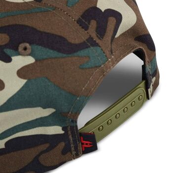 Casquette Tokyo Time "KOTA" Collab - Camouflage/Rose 3