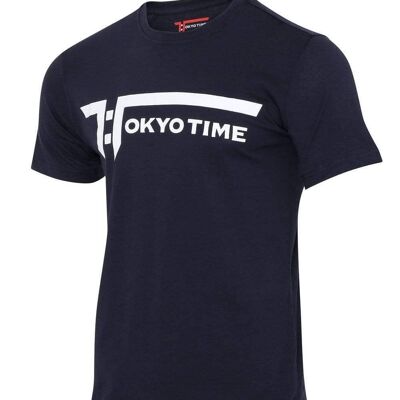 Tokyo Time Mens Urban T-Shirt - Navy