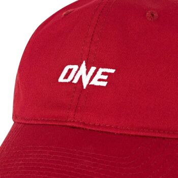 Casquette Tokyo Time "One Championship" SL Collab - Rouge/Blanc 2