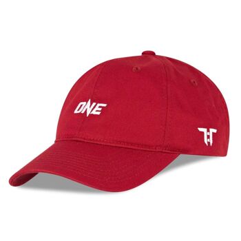 Casquette Tokyo Time "One Championship" SL Collab - Rouge/Blanc 3