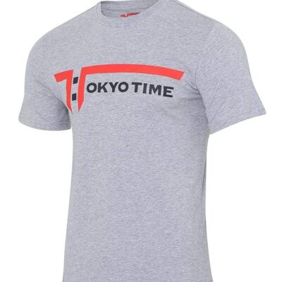 Tokyo Time Mens Urban T-Shirt - Grey