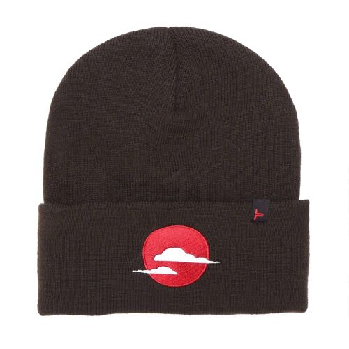 Tokyo Time Japan Bobble Hat - Black