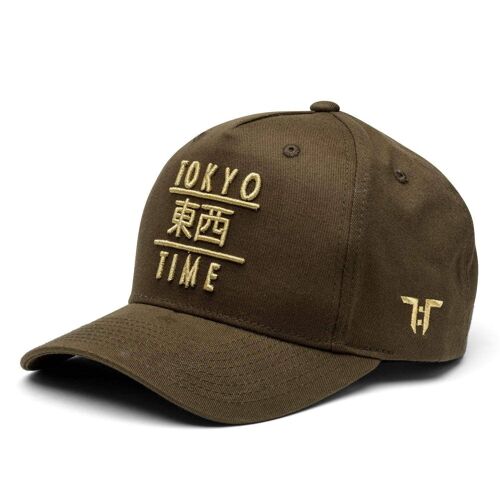 Tokyo Time Heritage Cap - Green/Gold