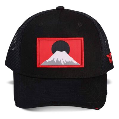 Tokyo Time Mount Fuji Cap - Black/Red