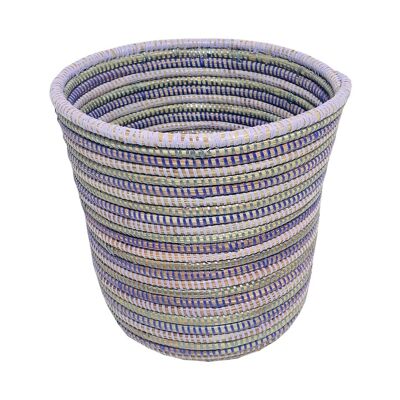 Galou – Purple tricolor wastebasket