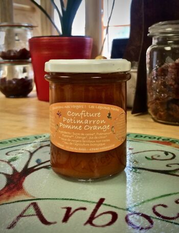 Confiture Orange Pomme Potimarron