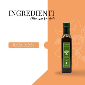 Huile d'olive extra vierge sicilienne Verdolì - 0,25 cl - CAN 2