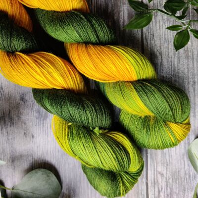 Emerging Daffodils - Hand Dyed Yarn